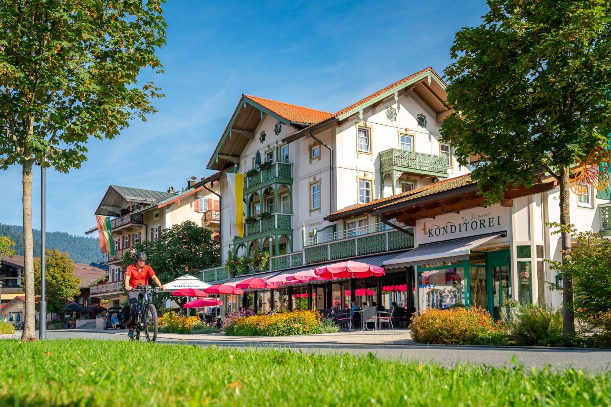 Cafe Chiemgau Und Gaestehaus Ruhpolding Dış mekan fotoğraf